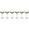imageLenox 897401 Tuscany Classics Angled Optic Coupes Set of 6Coupe Glasses  Angled