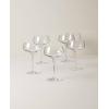 imageLenox 897401 Tuscany Classics Angled Optic Coupes Set of 6Coupe Glasses