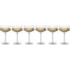 imageLenox 897401 Tuscany Classics Angled Optic Coupes Set of 6Coupe Glasses