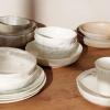 imageLenox Oyster Bay 2Piece Nesting Serving Bowls 550 LB White12Piece Dinnerware Set