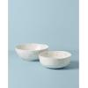 imageLenox Oyster Bay 2Piece Nesting Serving Bowls 550 LB WhiteNesting Bowls  Set of 2