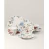 imageLenox Sprig ampamp Vine 12Piece Dinnerware Set 1730 LB White