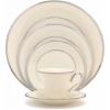 imageLenox Solitaire Bread Plate Butter ivoryplatinum5Piece Place Setting