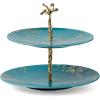imageLenox Sprig ampamp Vine 2Tiered Server 320 LB Green