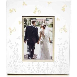 imageLenox 890862 Opal Innocence Flourish Glass Picture FramePicture Frame 8 x 10