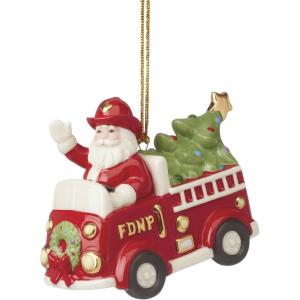 imageLenox 894974 Star Wars Stormtrooper Ornament ChristmasSanta in Fire Truck