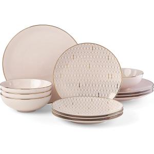 imageLenox 897313 Trianna Salad Plates Set of 412Piece Place Setting