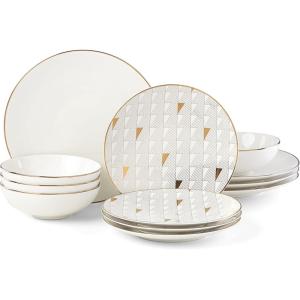 imageLenox 897318 Trianna Pasta Bowls Set of 412Piece Place Setting