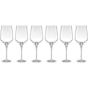 imageLenox 897401 Tuscany Classics Angled Optic Coupes Set of 6Wine Glasses  Angled
