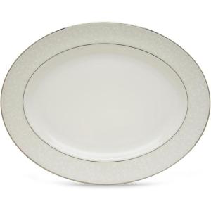 imageLenox Mug Opal Innocence WhiteOval Platter  16in