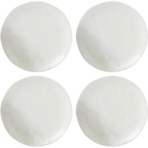imageLenox Oyster Bay 2Piece Nesting Serving Bowls 550 LB WhiteDinner Plates  Set of 4