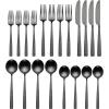 imageLenox 898324 Modulus Satin Black 20Piece Flatware Set