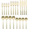 imageLenox 898325 Modulus Satin Champagne 20Piece Flatware Set