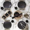 imageLenox Lx Collective Black Accent Plates Set of 4 435 LBWhite1585 LB