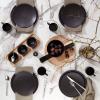 imageLenox Lx Collective Black Accent Plates Set of 4 435 LBWhite435 LB