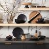 imageLenox Lx Collective Black Accent Plates Set of 4 435 LBWhite435 LB