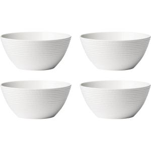 imageLenox 894664 LX Collective White Mugs Set of 4 10 ozSmall Bowls  Set of 4