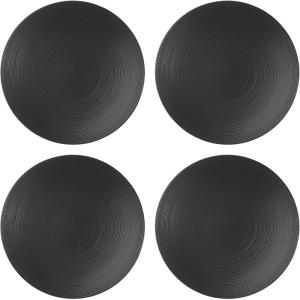 imageLenox Lx Collective Black Accent Plates Set of 4 435 LBWhite630 LB