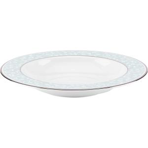 imageLenox Opal Innocence Blue Butter Plate WhitePastaSoup Bowl