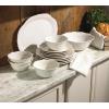 imageLenox 851745 French Perle White 16Piece Dinnerware Set12Piece Dinnerware Set  AllPurpose Bowls