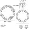 imageLenox 851745 French Perle White 16Piece Dinnerware Set12Piece Dinnerware Set  Mugs