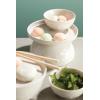 imageLenox 851745 French Perle White 16Piece Dinnerware Set8Piece Nested Dinnerware Set
