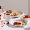 imageLenox 893544 French Perle Scallop 4Piece Accent Plate Set Matte OffWhite