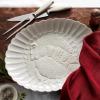 imageLenox 895041 French Perle Carved Turkey Platter Christmas Hosting