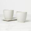 imageLenox 895082 French Perle Scallop 5X7 FrameHerb Pot with Tray