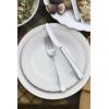 imageLenox French Perle Groove 12Piece Plate ampamp Bowl Set 2305 LB White12Piece Place Setting  Pasta Bowl