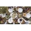imageLenox French Perle Groove 12Piece Plate ampamp Bowl Set 2305 LB White12Piece Place Setting  Pasta Bowl