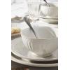 imageLenox French Perle Groove 12Piece Plate ampamp Bowl Set 2305 LB White12Piece Place Setting