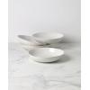 imageLenox French Perle Groove 12Piece Plate ampamp Bowl Set 2305 LB WhiteDinner Bowls  Set of 4