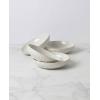 imageLenox French Perle Groove 12Piece Plate ampamp Bowl Set 2305 LB WhitePasta Bowls  Set of 4