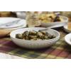imageLenox French Perle Groove 12Piece Plate ampamp Bowl Set 2305 LB WhitePasta Bowls  Set of 4