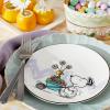 imageLenox French Perle Scallop Ice Blue 4Pc Place Setting 55512Piece Dinnerware Set  Ice Blue