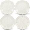 imageLenox 851745 French Perle White 16Piece Dinnerware SetPlates  Set of 4