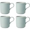 Mugs  Set of 4  Ice Blue