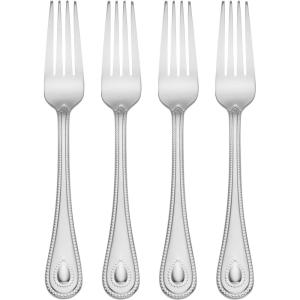 imageLenox 894746 French Perle Teaspoons Set Of 4Dinner Forks  Set Of 4