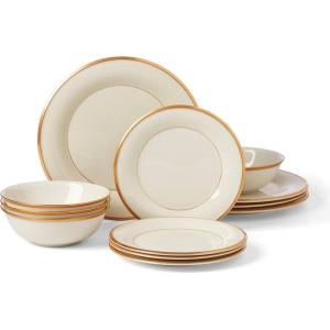 imageLenox Eternal 3Piece Place Setting Ivory 12Piece Dinnerware Set