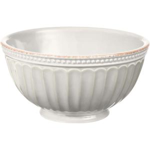 imageLenox French Perle Groove 12Piece Plate ampamp Bowl Set 2305 LB WhiteBowl