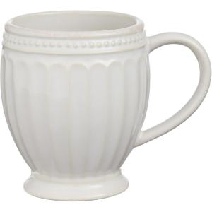 imageLenox French Perle Groove 12Piece Plate ampamp Bowl Set 2305 LB WhiteMug