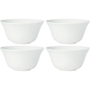 imageLenox White Profile Porcelain 4Piece Pasta Bowl Set 505 LB245 LB