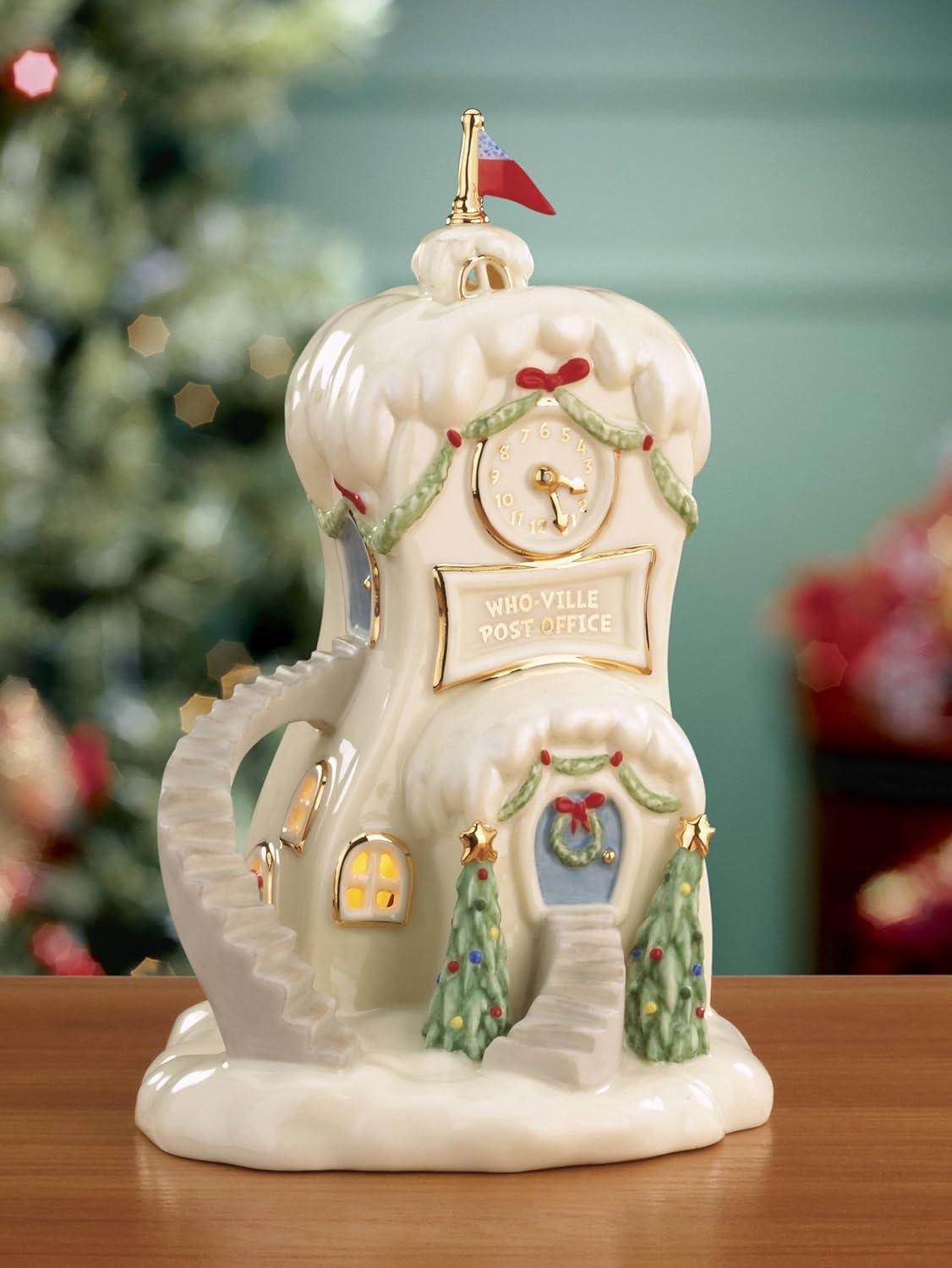 imageLenox 896327 The Grinch Snow Globe Christmas ampamp Holiday DecorPost Office