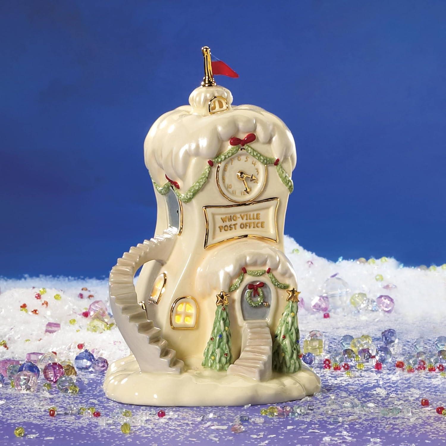 imageLenox 896327 The Grinch Snow Globe Christmas ampamp Holiday DecorPost Office