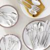 imageLENOX Cantera 65piece Flatware Set 102 LB Metallic1020 LB