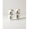 imageLenox 6226609 British Colonial Bamboo Dinner PlateMugs  Set of 4