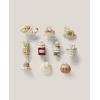 imageLenox 6361265 Snoopy ampamp Friends 11Piece Christmas Tree Ornament Set Display Stand10Piece Ornament Set  Autumn