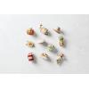 imageLenox 6361265 Snoopy ampamp Friends 11Piece Christmas Tree Ornament Set Display Stand10Piece Ornament Set  Autumn