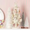 imageLenox 6361265 Snoopy ampamp Friends 11Piece Christmas Tree Ornament Set Display Stand12Piece Ornament Set  Grinch